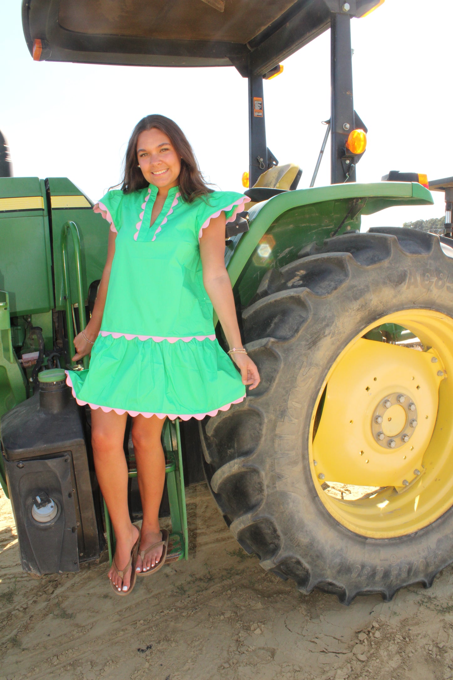 Green Apple Dress