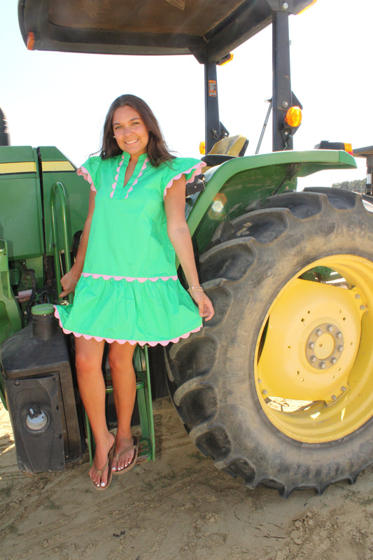 Green Apple Dress