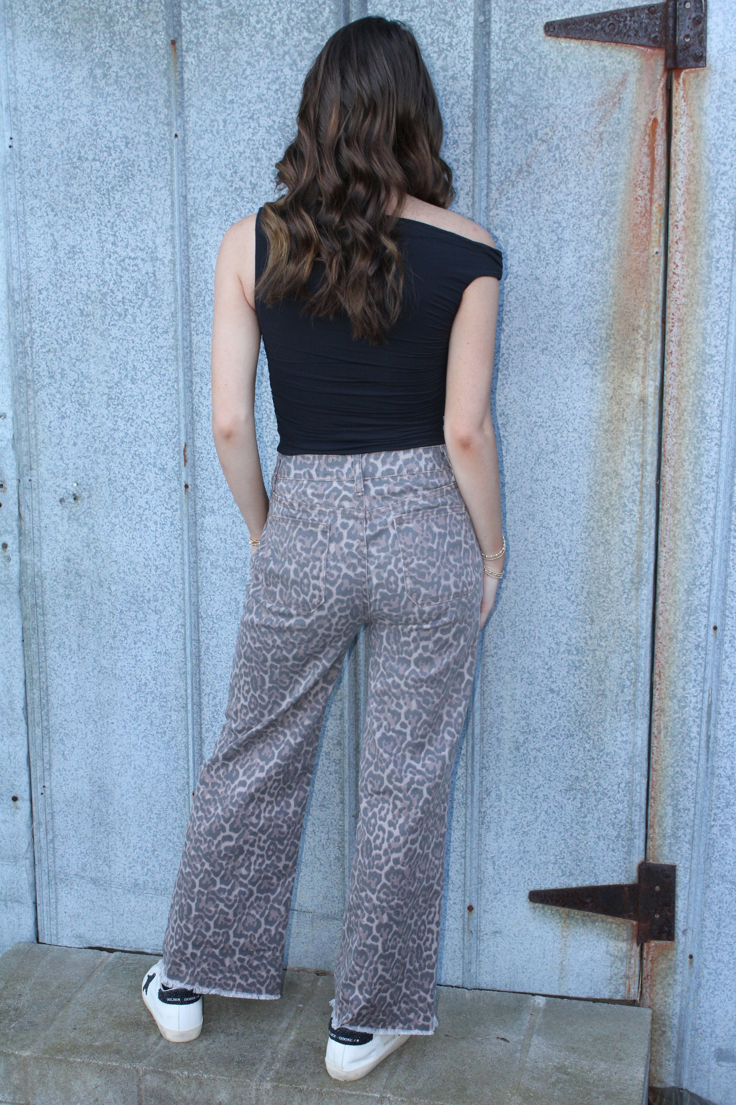 Cheetah Print Jeans