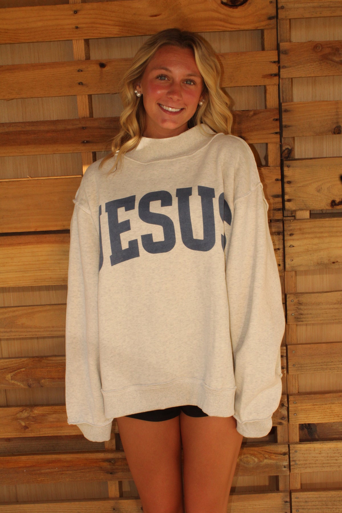 JESUS Mockneck