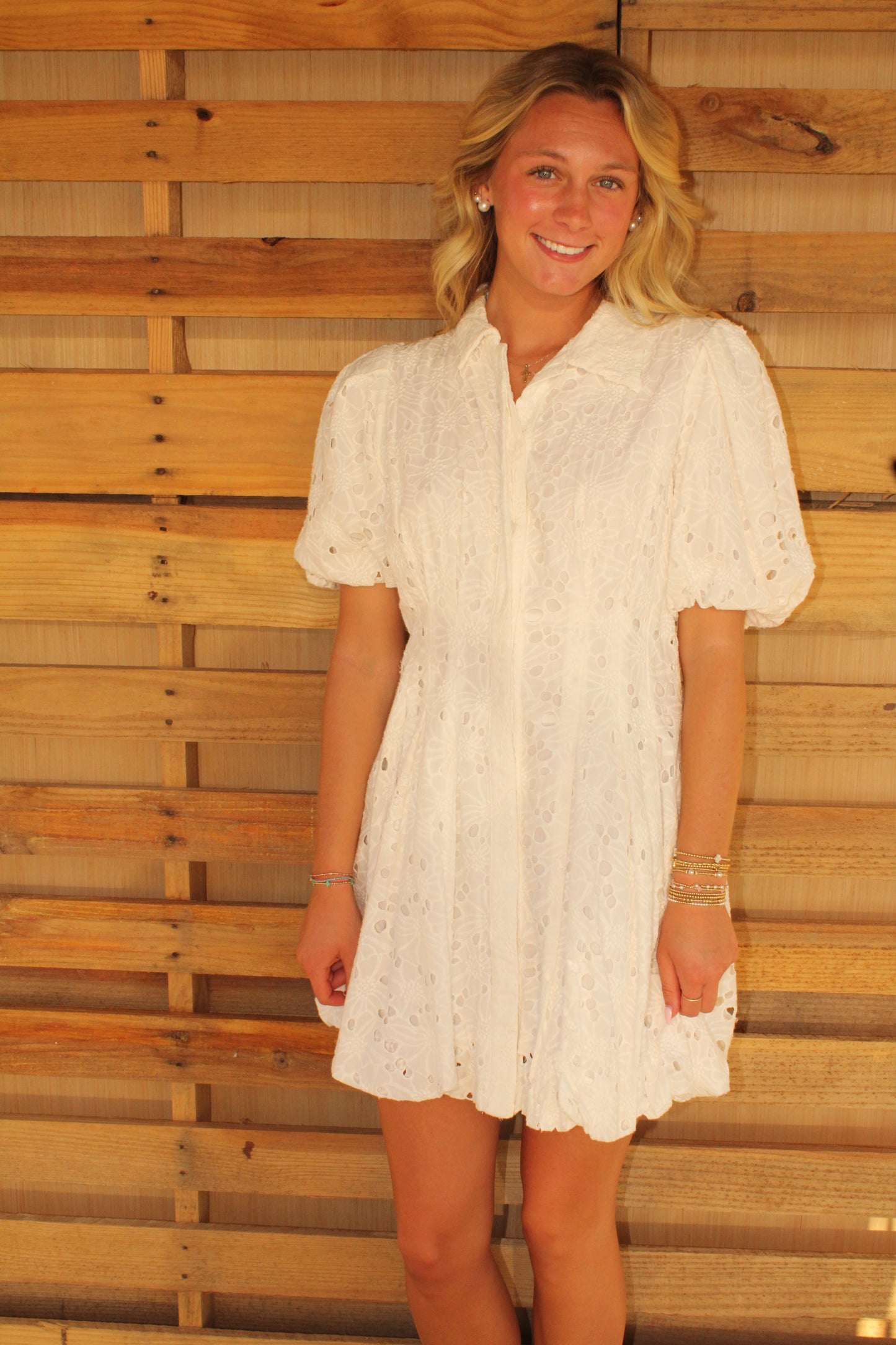 Southern Eyelet Dress