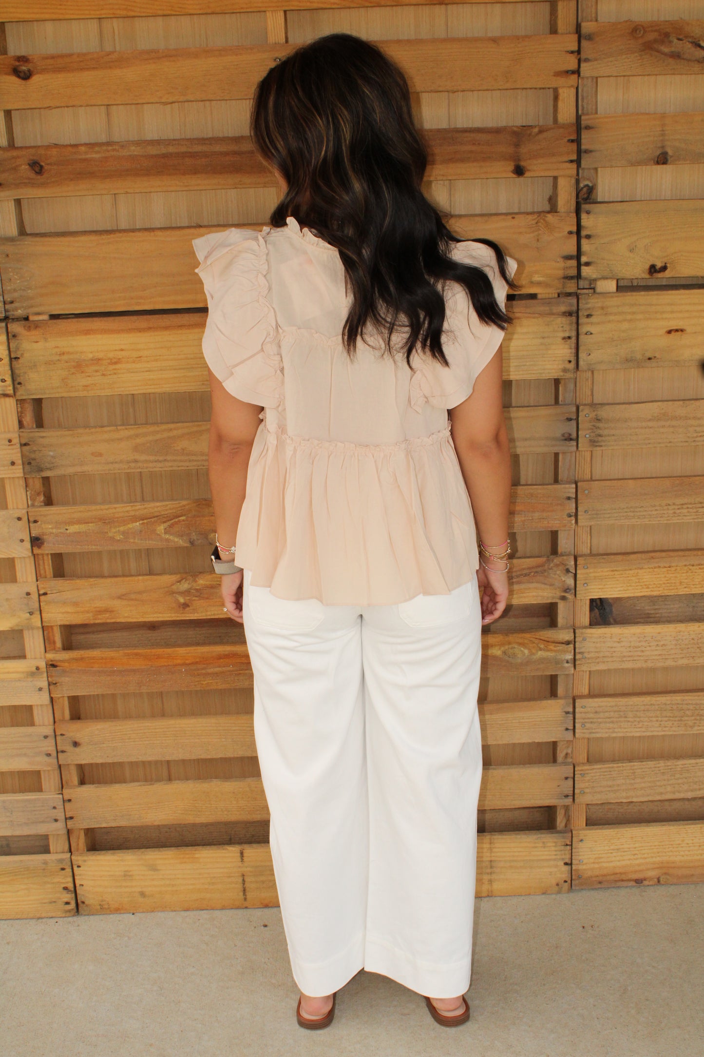 Neutral Sunday Top