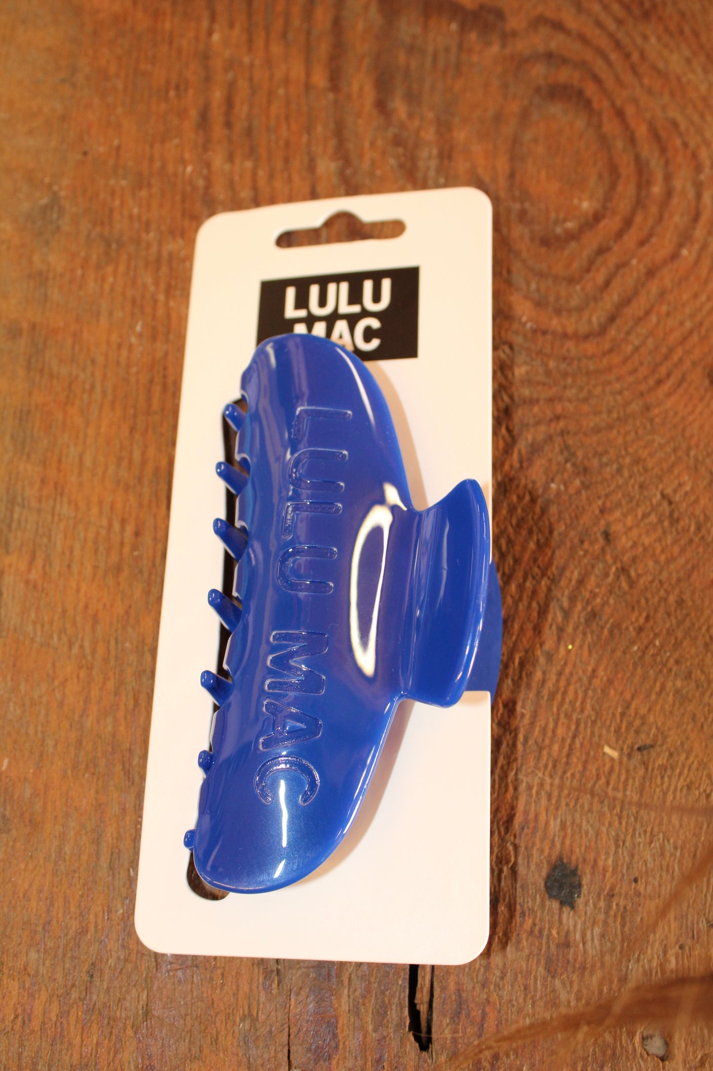 Royal Blue Lulu Mac Claw Clip