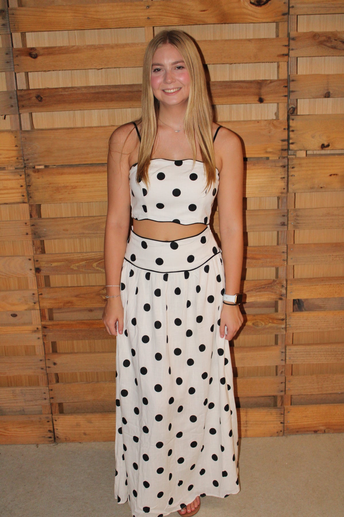 Aubrey Polka Dot Set