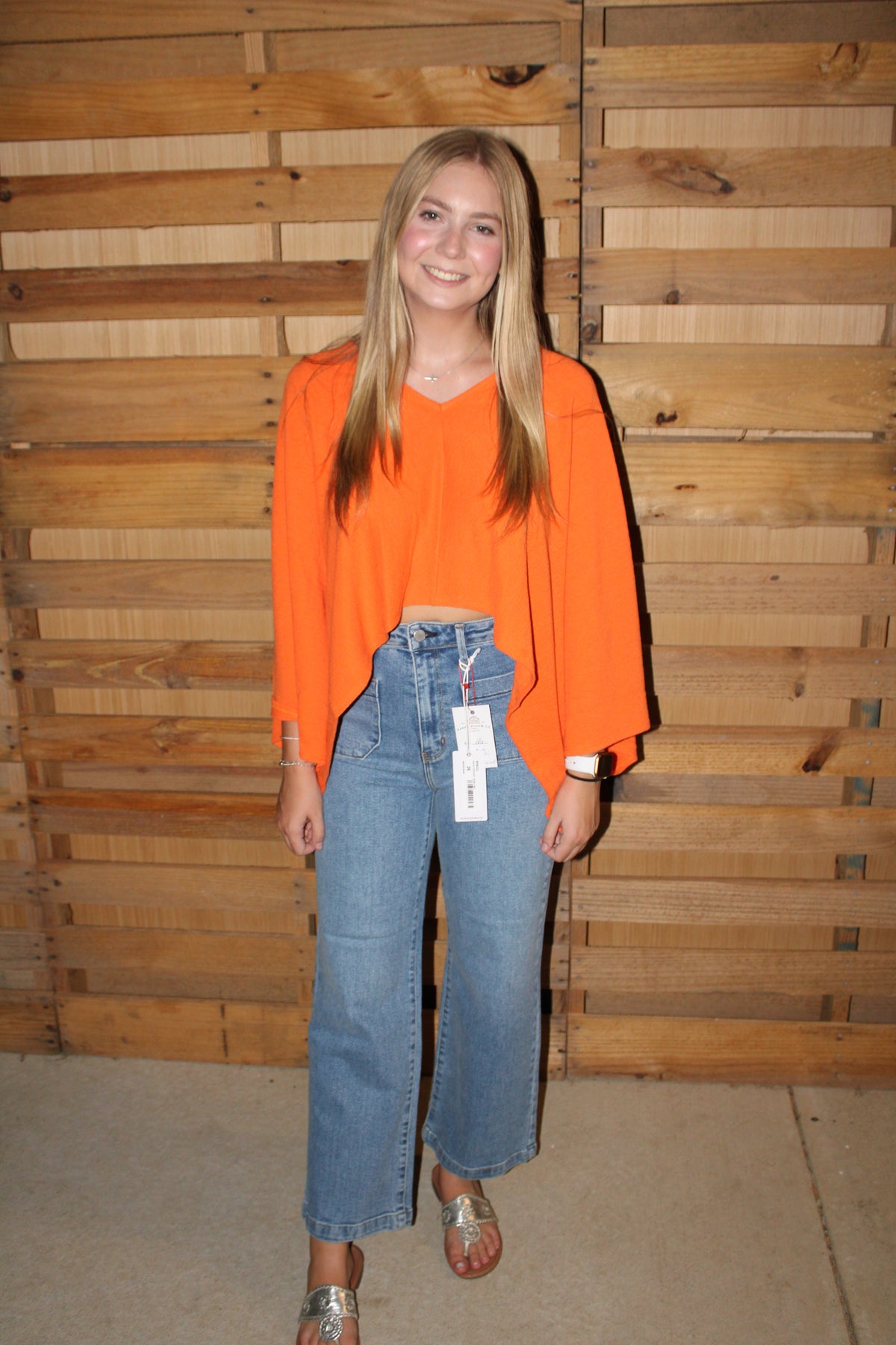 Pumpkin Poncho Top