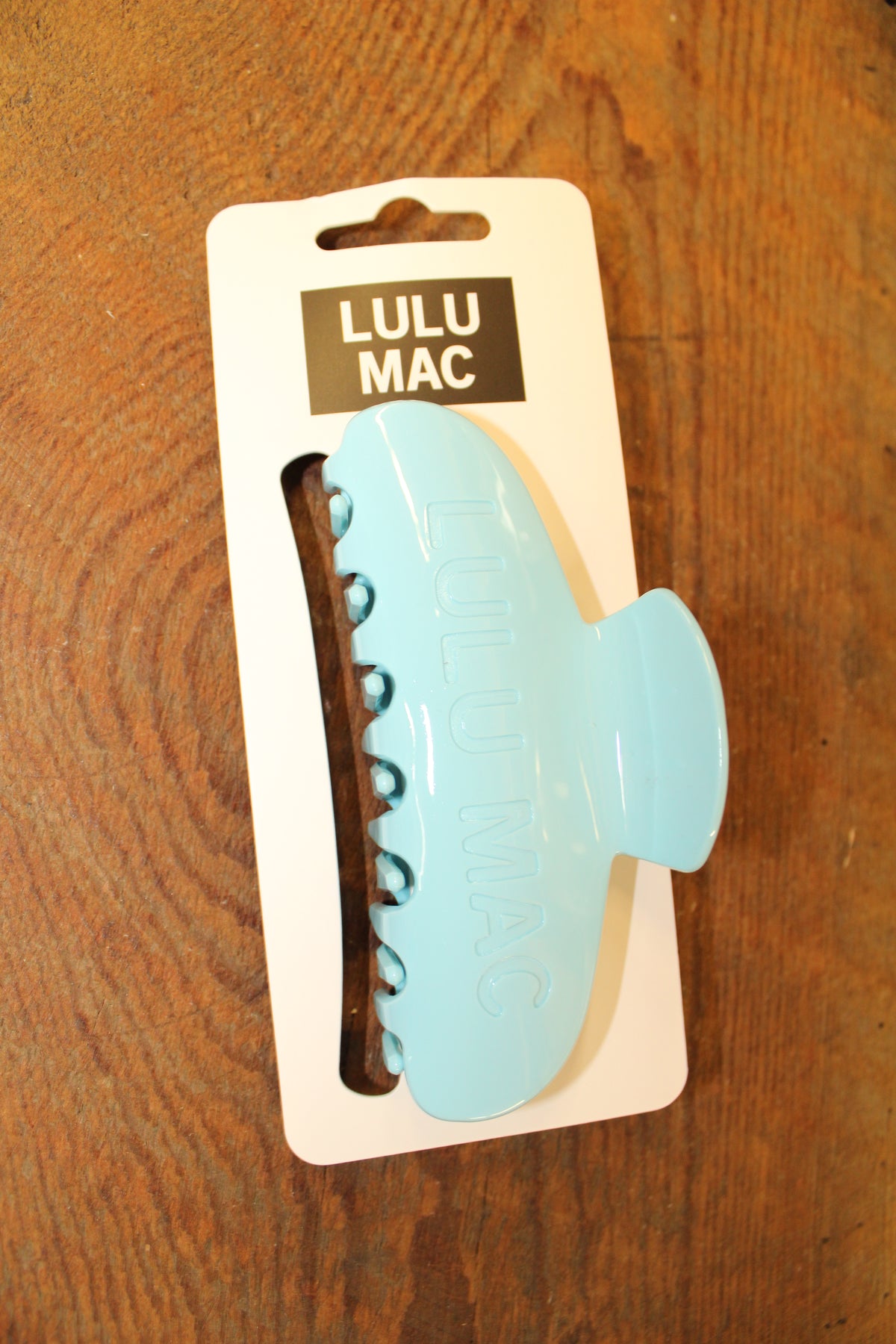 Light Blue Lulu Mac Claw Clip